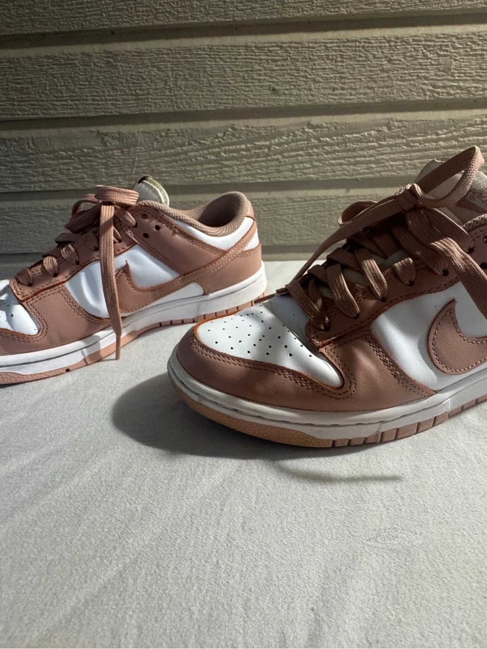 Nike Dunk low Rose whisper size 8 W